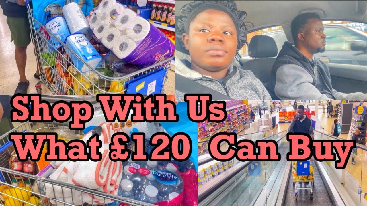 Shop with Us/ what £120 Can Buy / Biggest shopping Ever