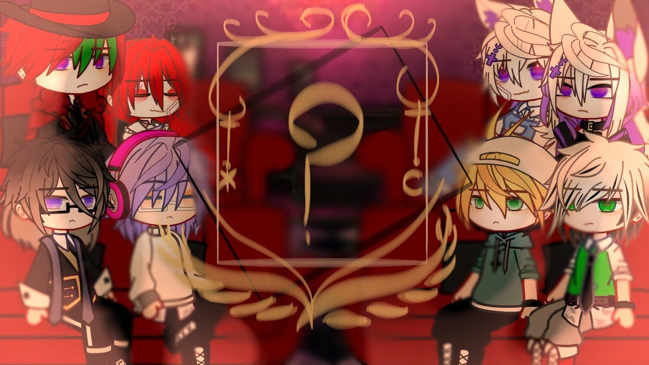 friendscraftsmp ss5 react to 🌹🍰🎊🌃#gachaclub // ep.5 }•;