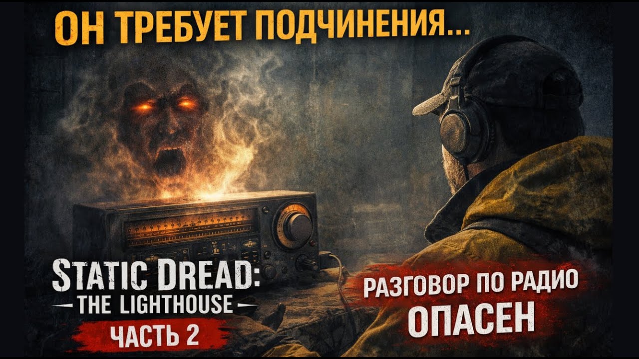 Он требует подчинения… Разговор по радио становится опасным | Static Dread: The Lighthouse (часть 2)