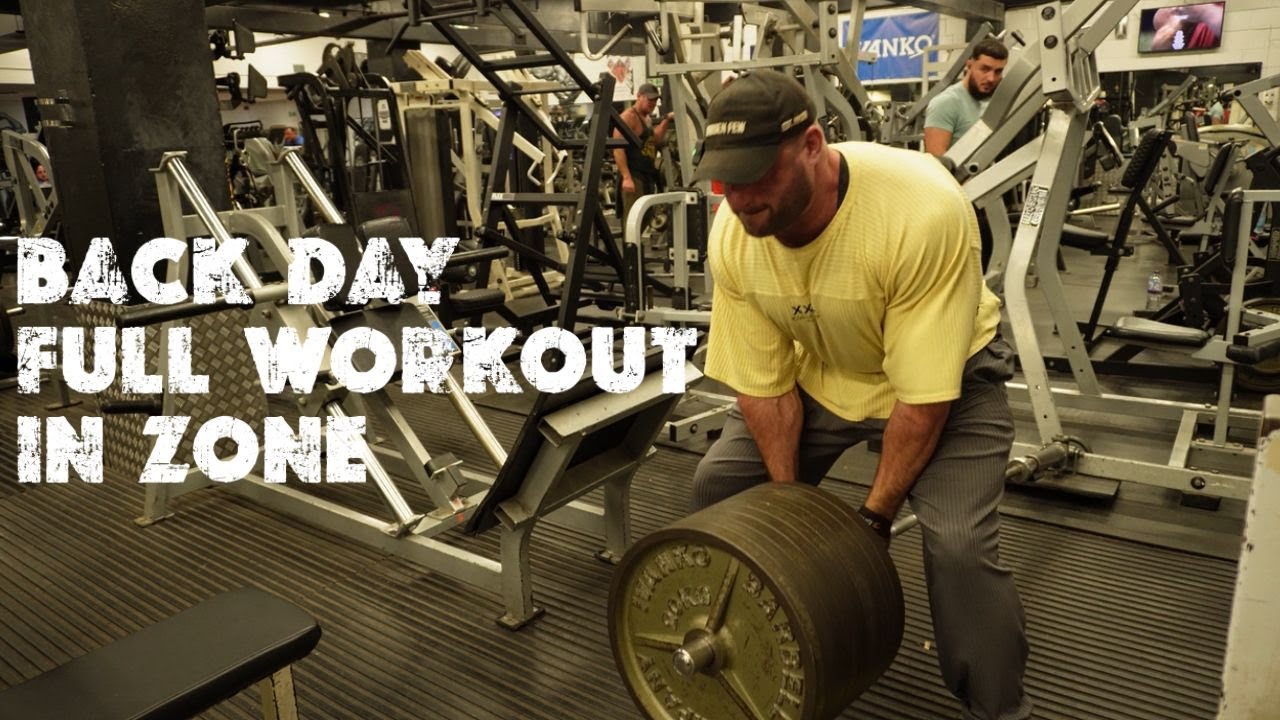 Full Back Workout at Zone Gym: Heavy Training and Explanations!