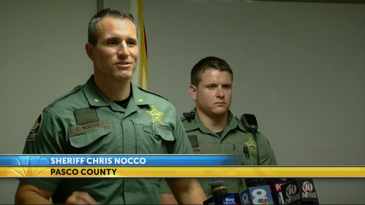 Sheriff Chris Nocco joins high-speed chase, helped catch suspect