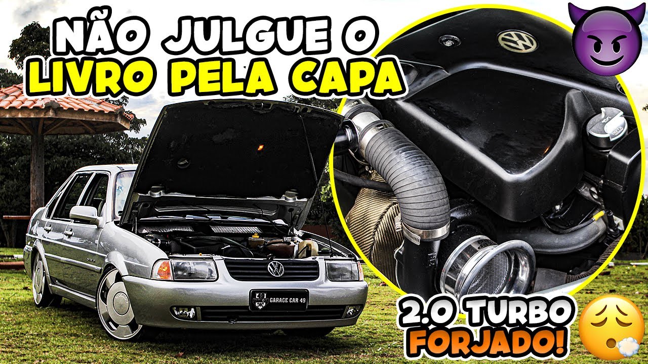 💀LOBO EM PELE DE CORDEIRO💨SANTANA 2.0 TURBO FORJADO