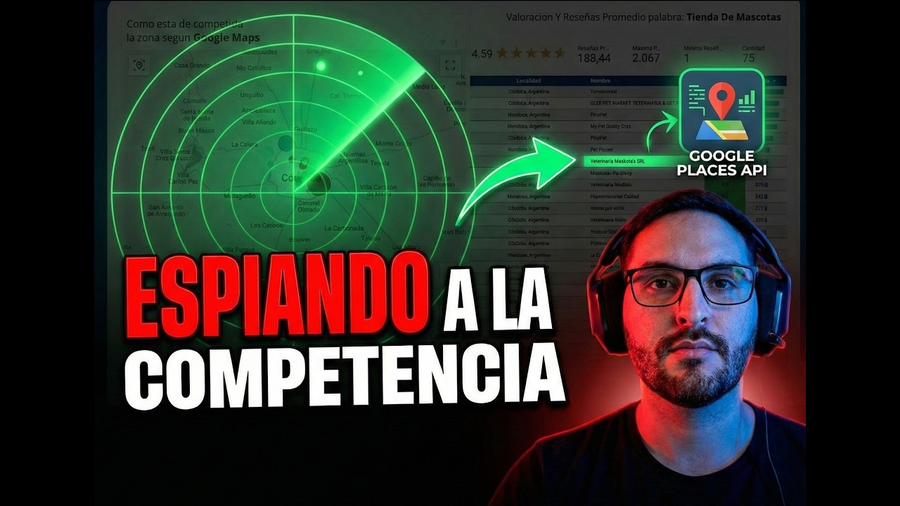 👉 Cómo Extraer Información de Competidores con Google Places API | Tutorial Paso a Paso