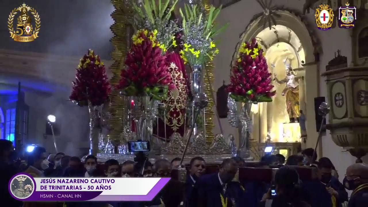 JESÚS NAZARENO CAUTIVO DE TRINITARIAS - 50 AÑOS