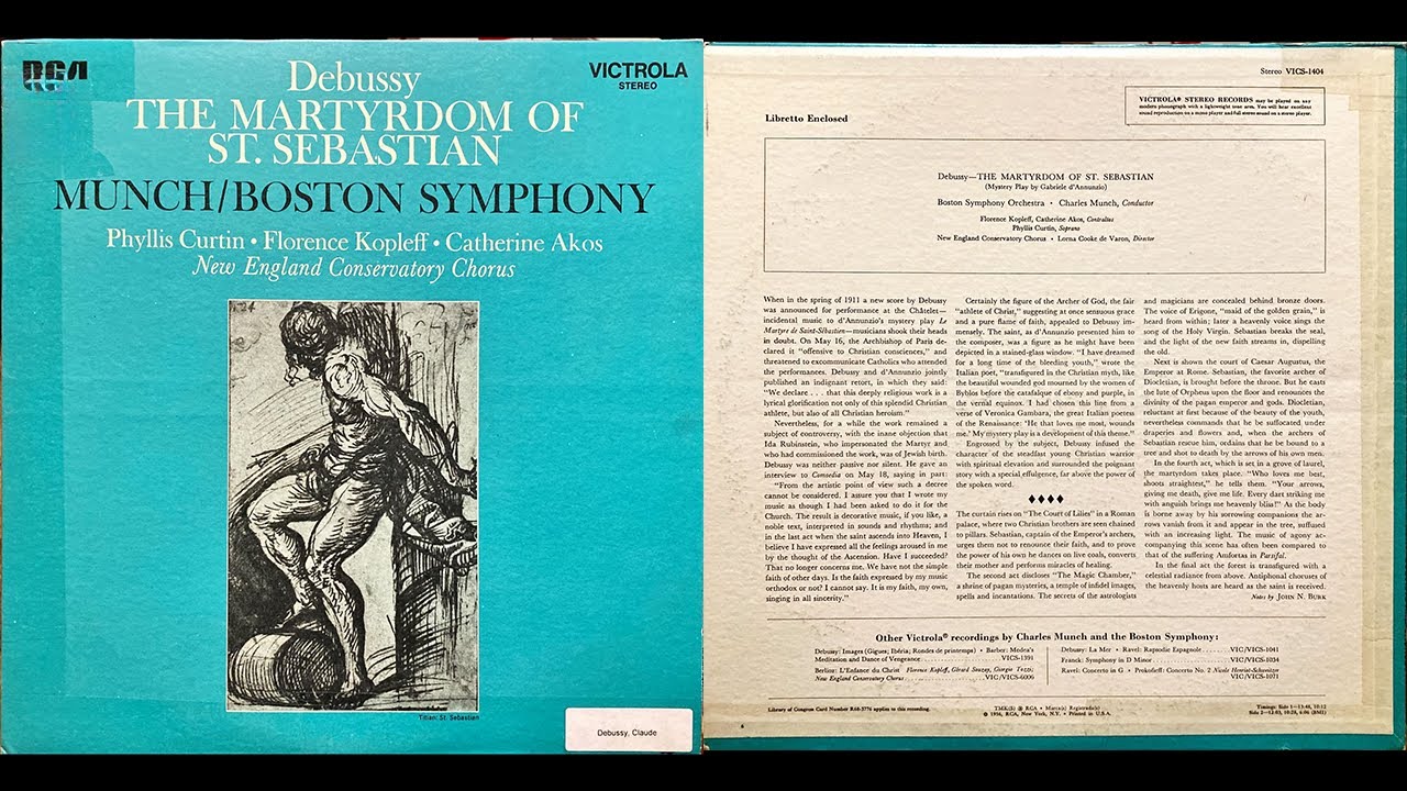 Debussy: The Martyrdom of St  Sebastian