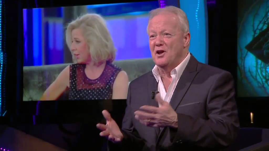 Emma Willis interviews fourth place Keith Chegwin