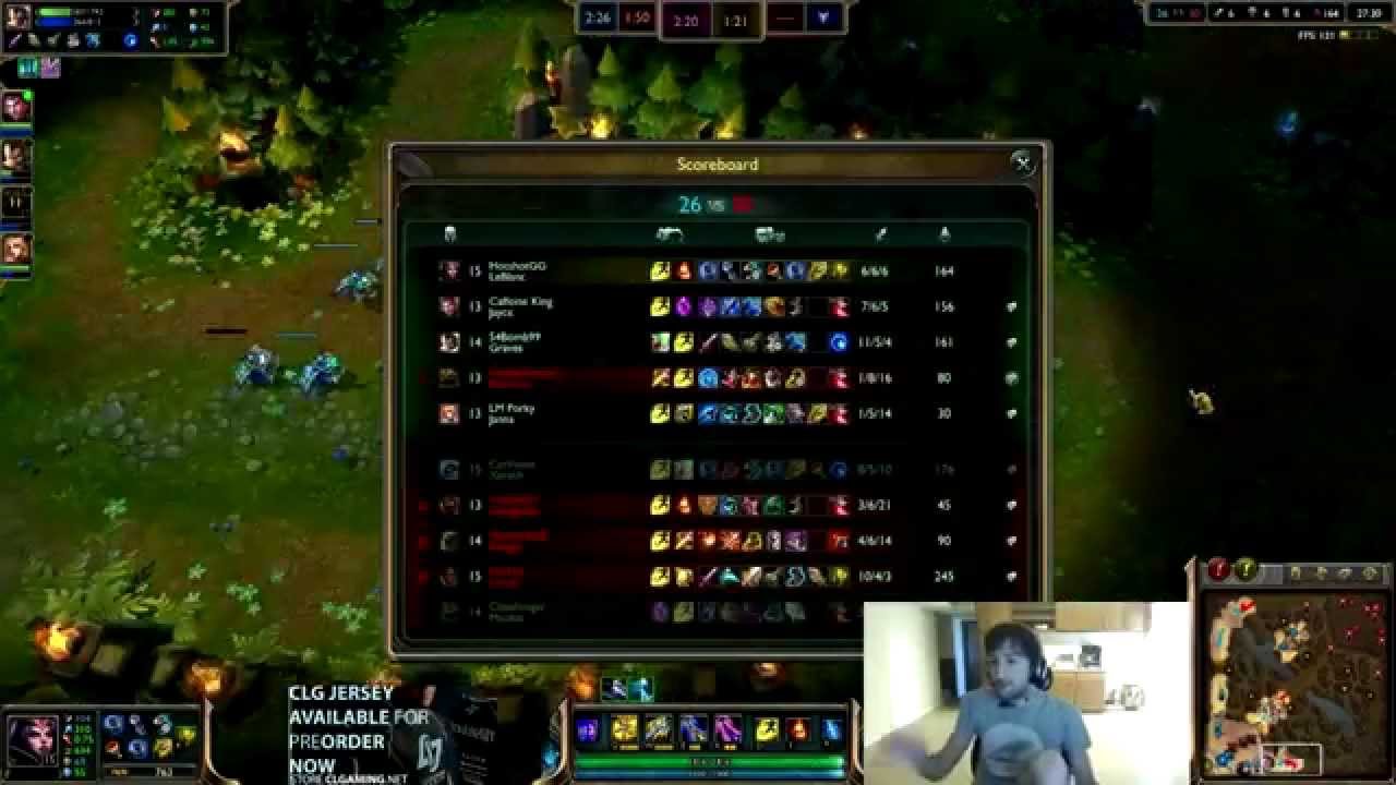 HotShotGG playing with the WORST RAMMUS NA