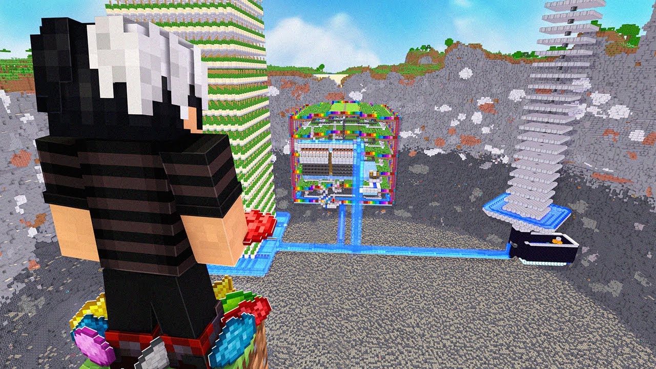 QUEBREI 10 MILHÕES DE BLOCOS PRA FAZER UMA FARM DE CORANTE