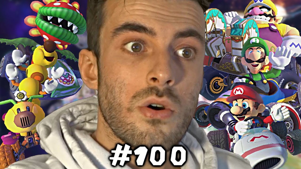 Je teste la COMBINAISON d'un ABONNÉ sur Mario Kart 8 Deluxe #100