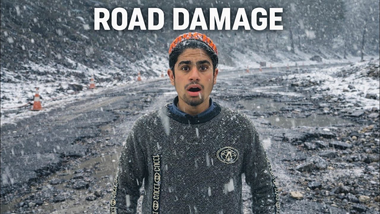 My village rode damage 😭