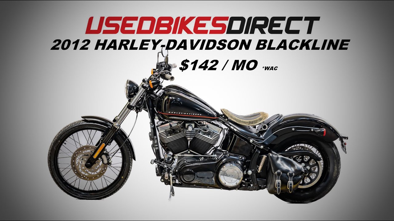 2012 Harley-Davidson Softail Blackline