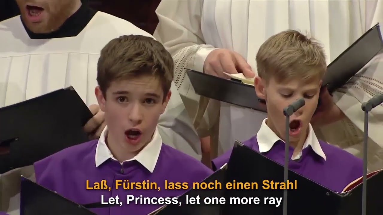Bach - Lass, Fürstin, lass noch einen Strahl, 'Trauerode' BWV 198(1) | Tölzer Knabenchor