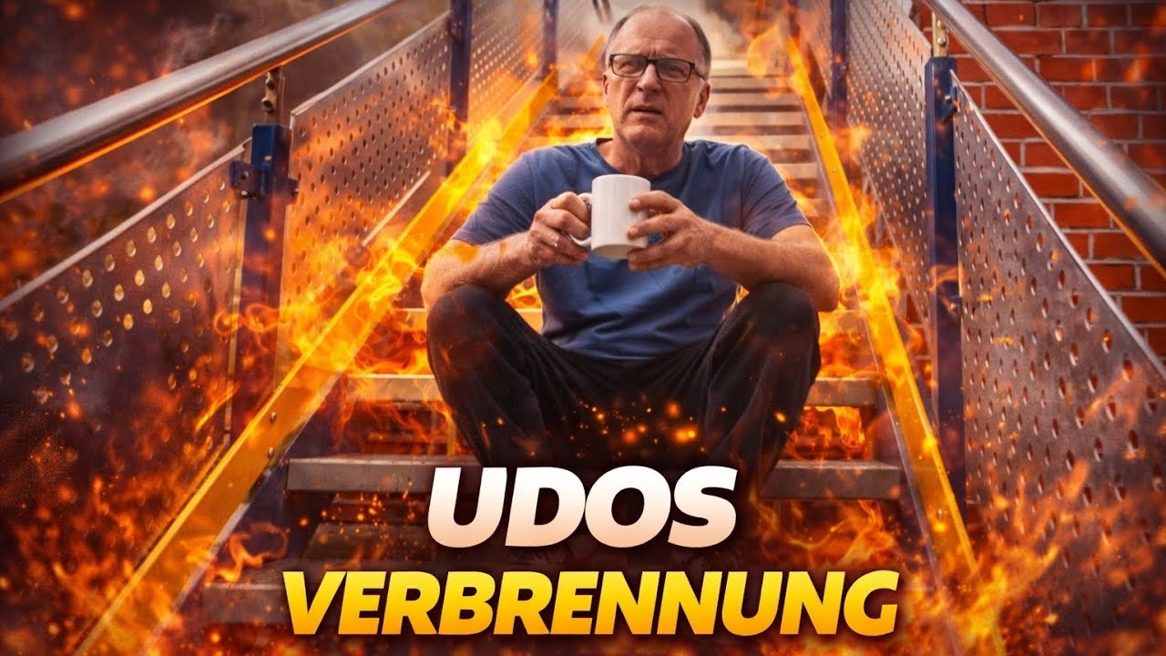 Udo's Verbrennung 😱 | Wilke.Zierden Hochformat #ostfriesland #wilkezierden #r&uuml;ckblick 