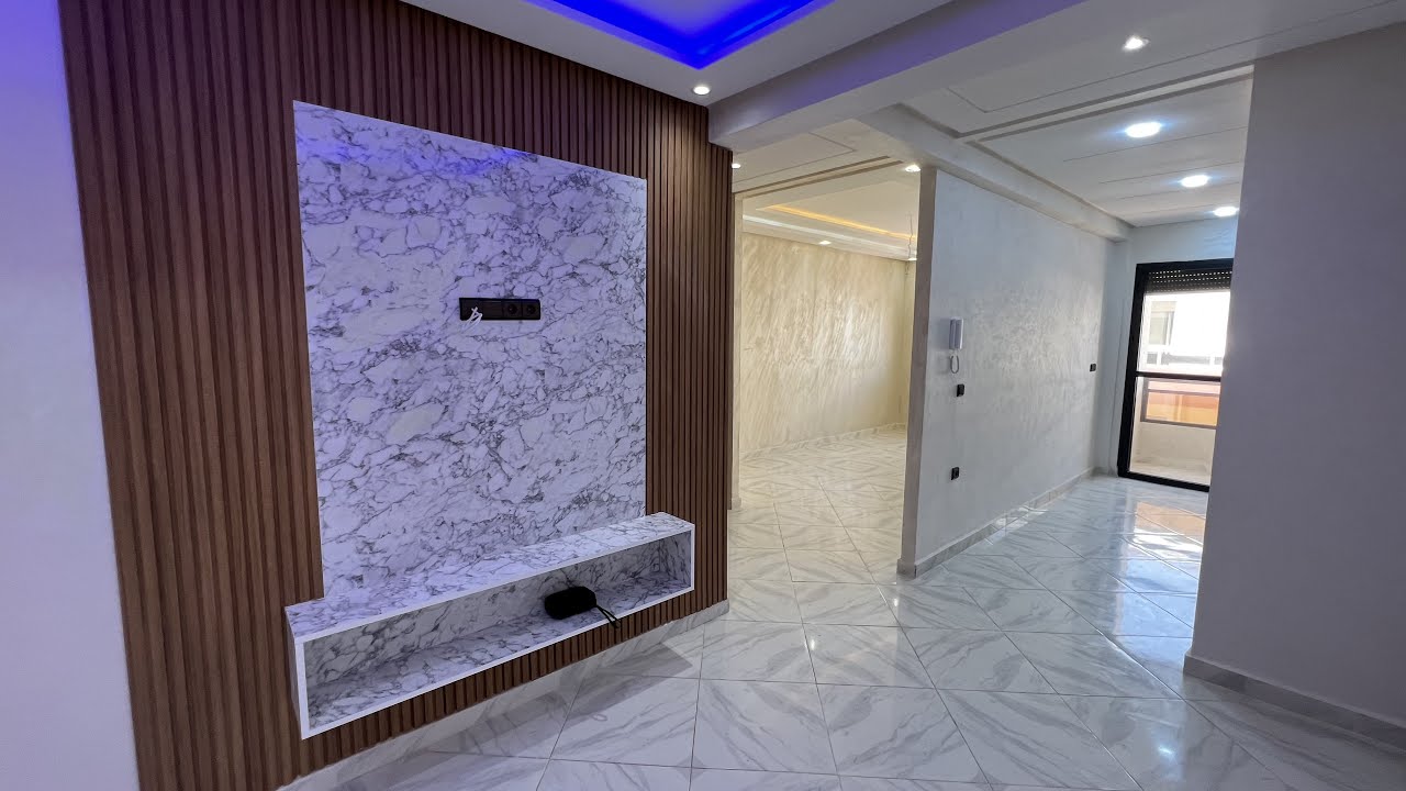تبارك الله على شقة 67 متر بهاد الفينيسيو بجوج غرف وجوج حمامات ومطبخ مجهز بالكاملApartment sidi rahal