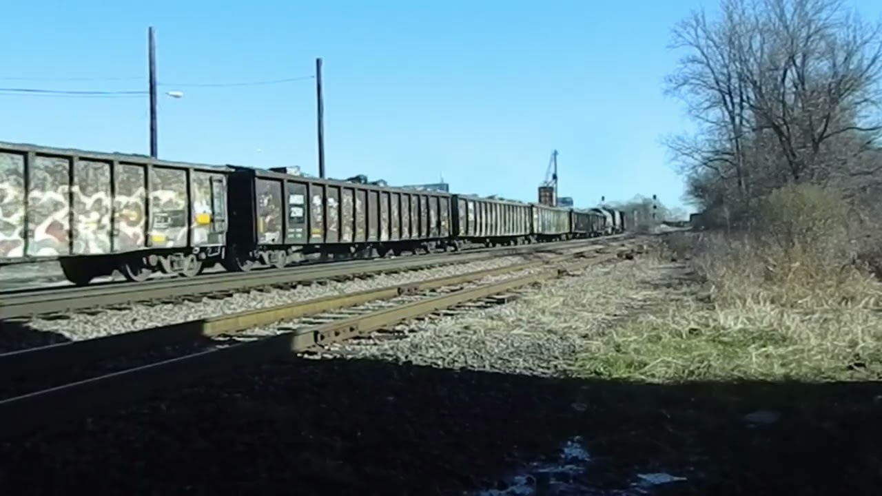 CSX 7012 Leads Mixed Freight - 2/06/2026