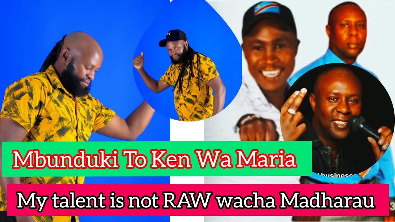 Bunduki Responds to Ken Wa Maria My Talent Is Not RAW 😔 wacha Madharau