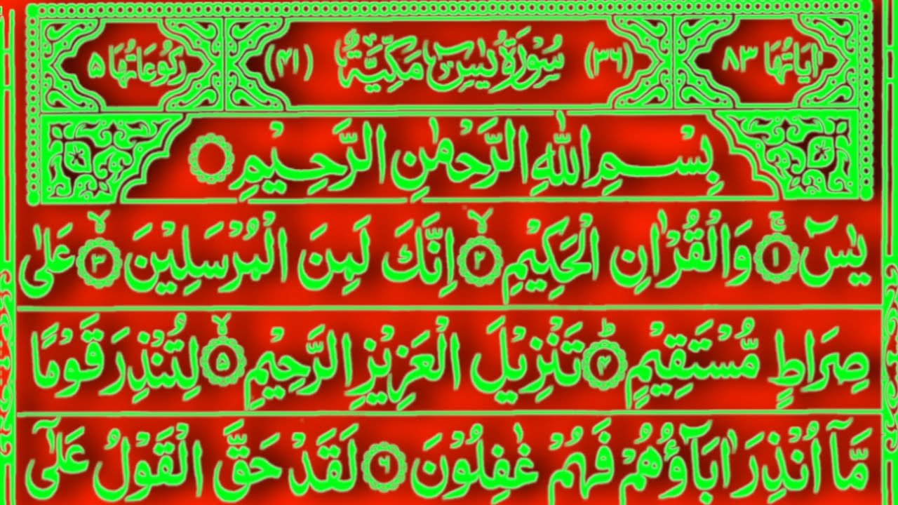 Surah Yasin (Yaseen) | Best Qur'an recitation | Surah Yasin tilawat | Quran tilawat | Surah Maun| 71
