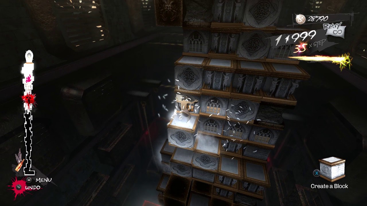 Catherine Classic Gameplay: Stage 2-3 Boss