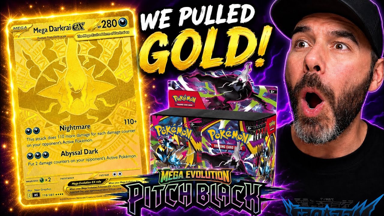 Вскрытие бустер-бокса Pitch Black | Мы вытянули ЗОЛОТО!