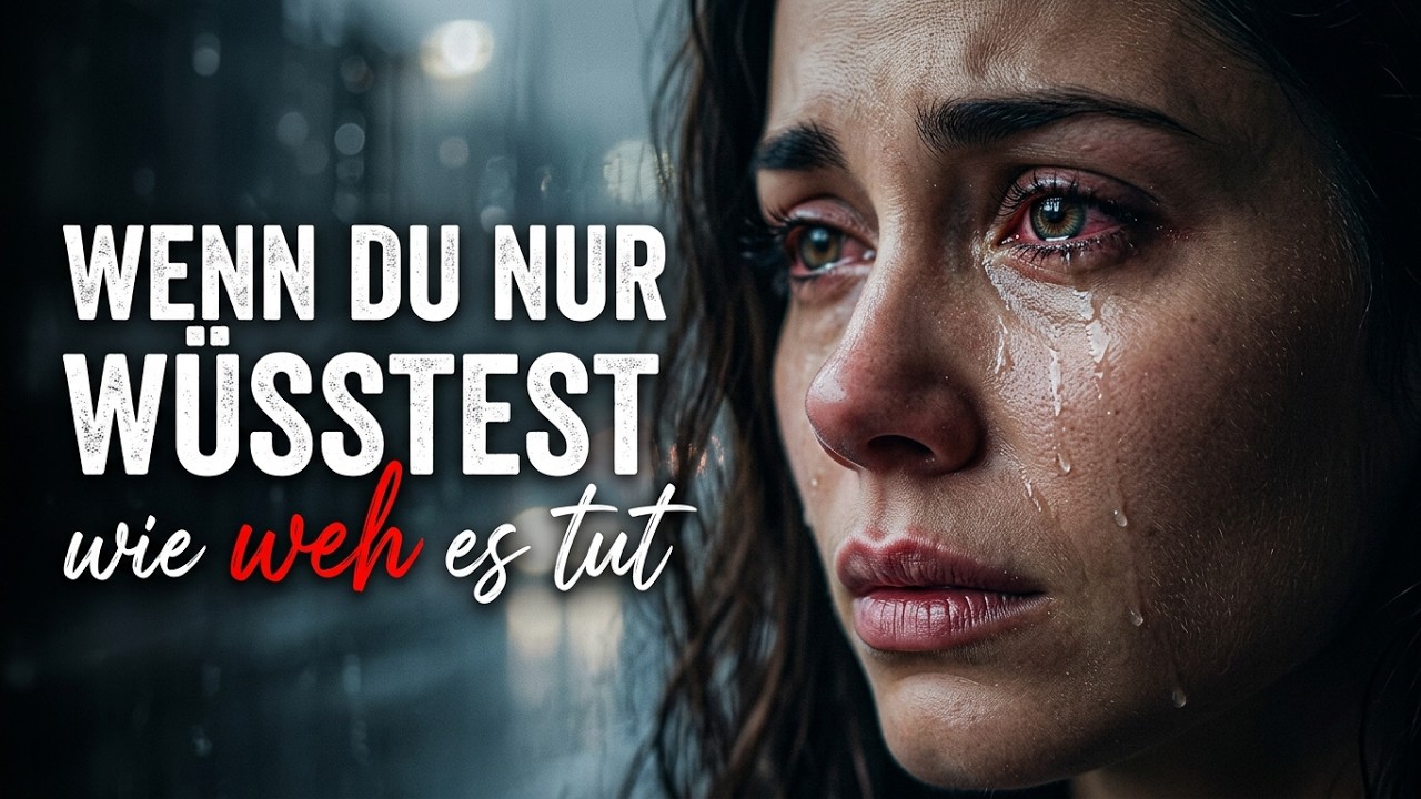 Wenn du nur wüsstest, wie weh es tut  -  Deutsche Musik