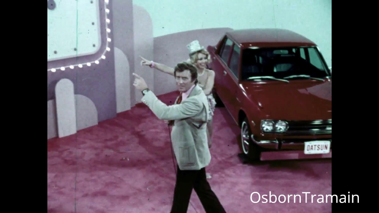 1972 Datsun 510 Commercial - Beat The Clock Game Show Parody IMPROVED COLOR