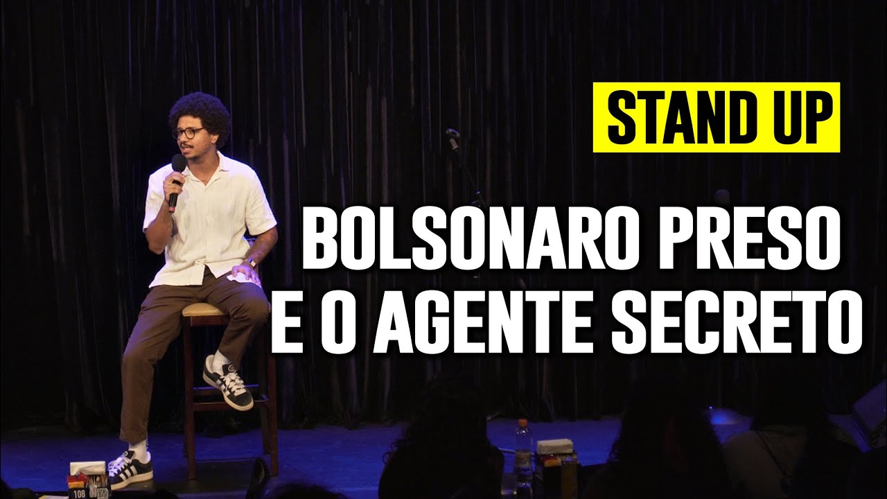 BOLSONARO PRESO E O AGENTE SECRETO - STAND UP COMEDY - JO&Atilde;O PIMENTA