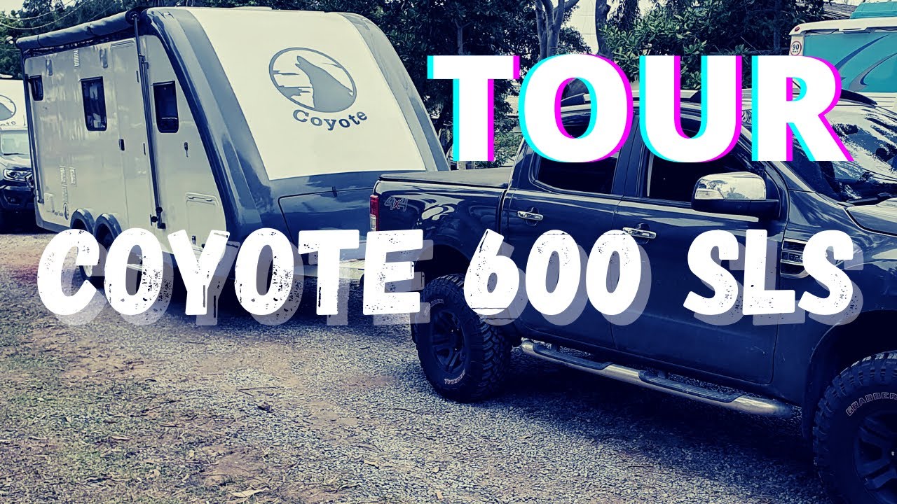 Tour Trailer Coyote 600 SLS - Um trailer com maquina de lavar roupas