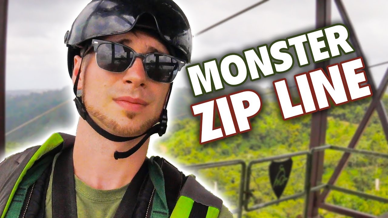 Puerto Rico's Monster Zip Line [Second Longest in the World!]