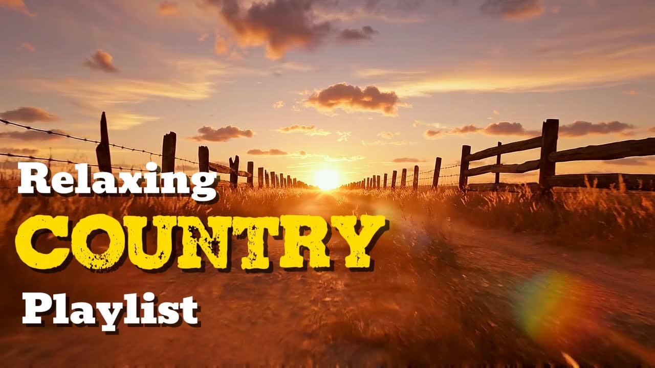 Relaxing Country Music Playlist for Calm Evenings, Stress Relief and Peaceful Vibes
