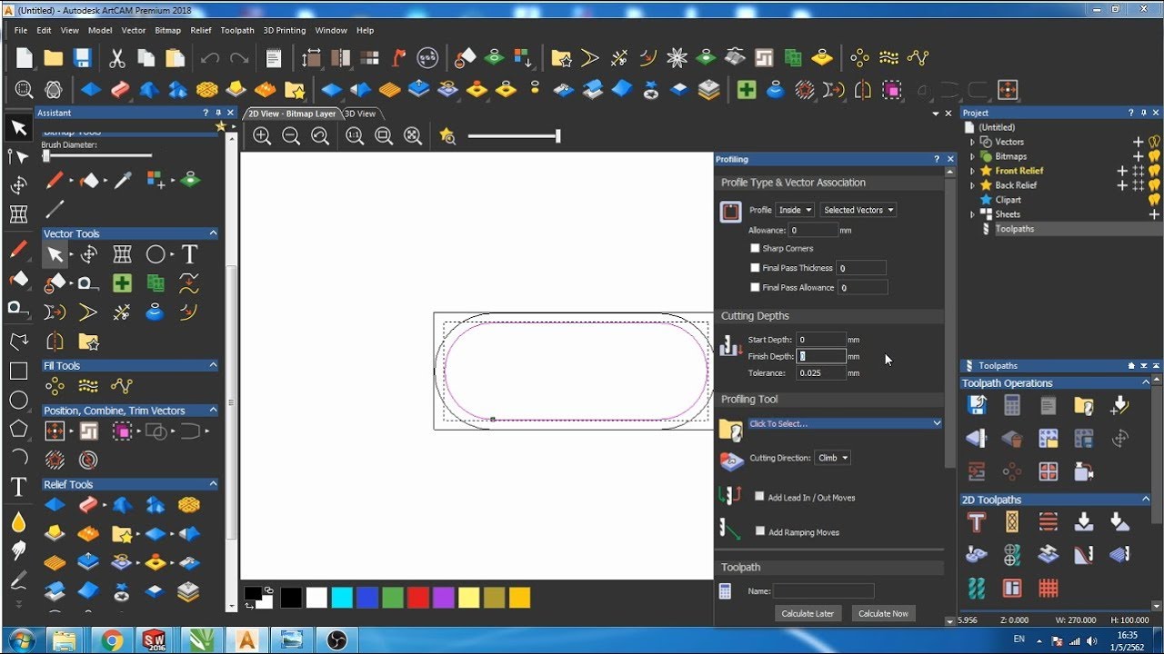 EP08 สอนการออก G code ตั้งแต่เขียน CAD ยันออก CAM : SAJO CNC KIT
