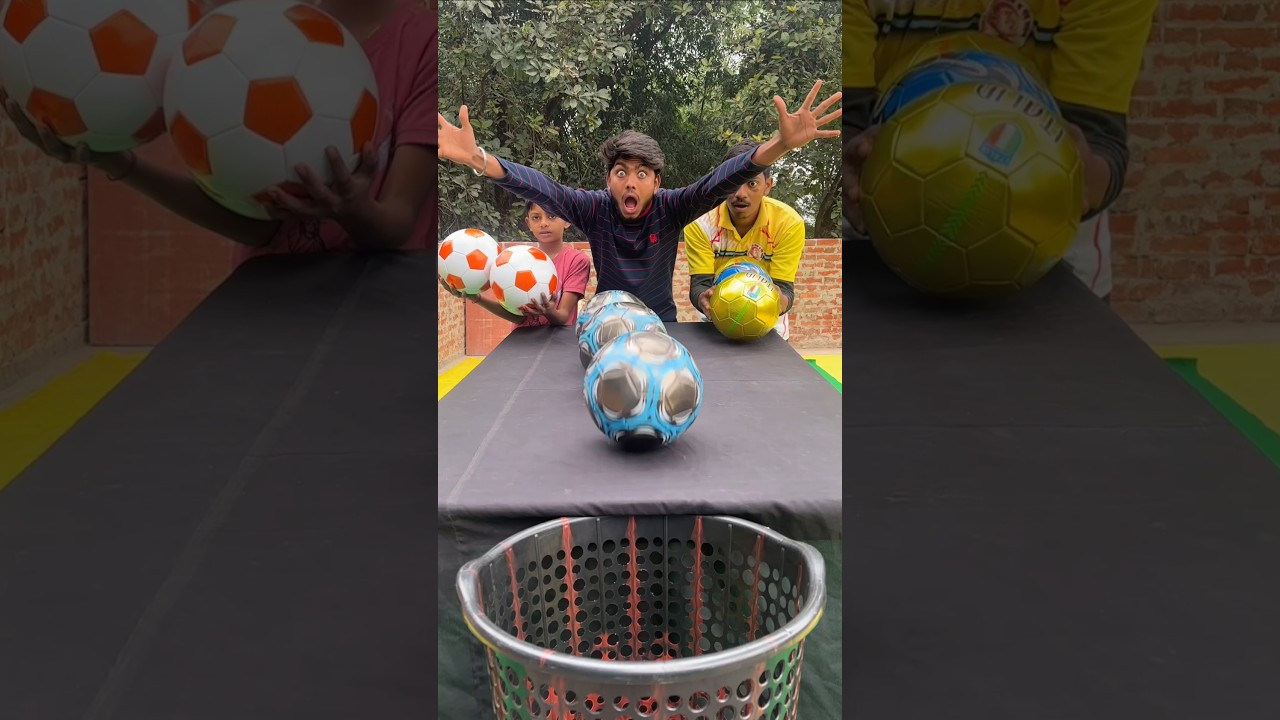 amazing football roll family challenge 