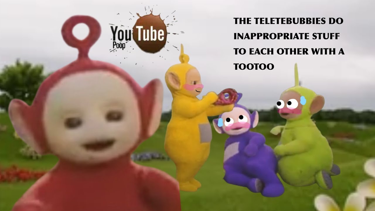 YTP: The Teletebubbies do inappropriate stuff to each other with a tootoo