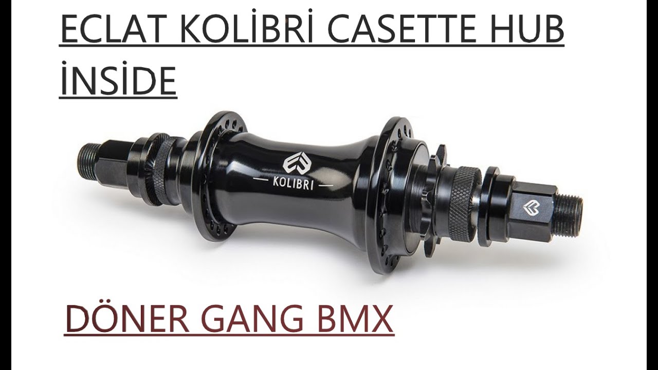 Eclat kolibri cassette hub İNSİDE (TIRNAK DEĞİŞİMİ)