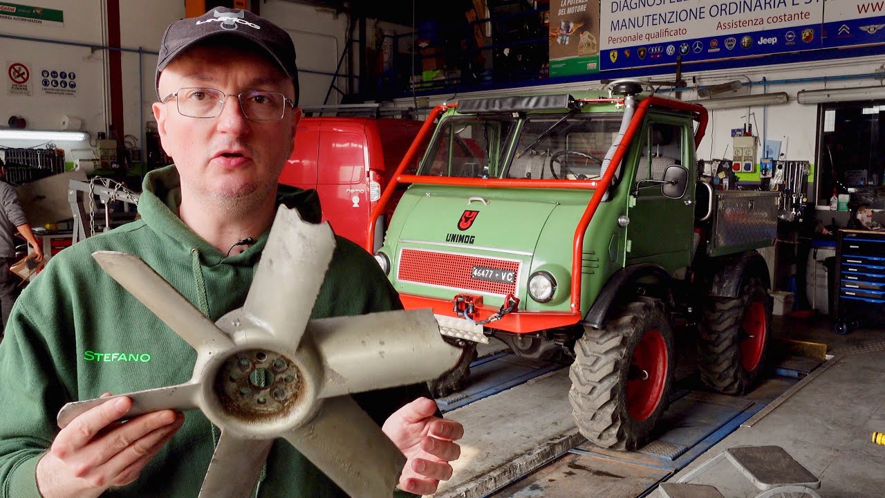 Unimog - cambio olio e filtri U401 - change oil and filters on U401