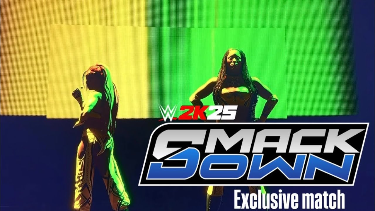 WWE 2K25 Universe Mode - SmackDown Exclusive Match!!