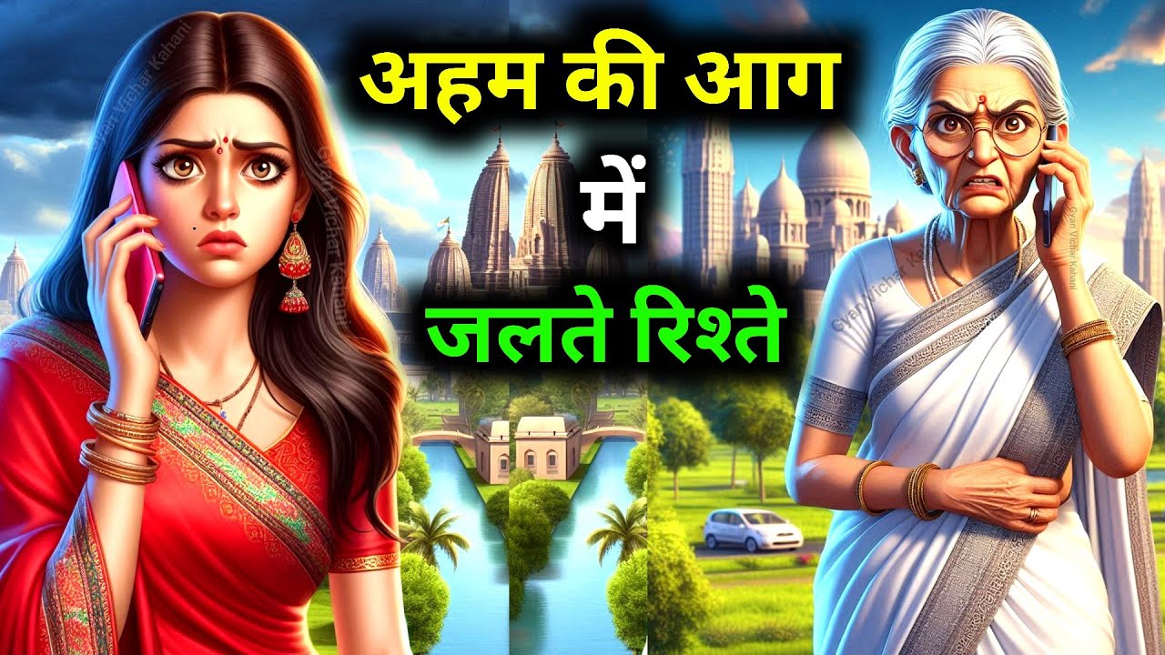 अहम की आग में जलते रिश्ते। ज्ञानवर्धक कहानी_ Dharmik story_ Gyan Vichar Kahani #story #kahani #love