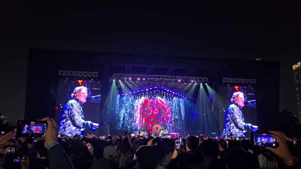 Guns n roses - November rain incheon 2025 south korea 건즈앤로지스 노벰버레인