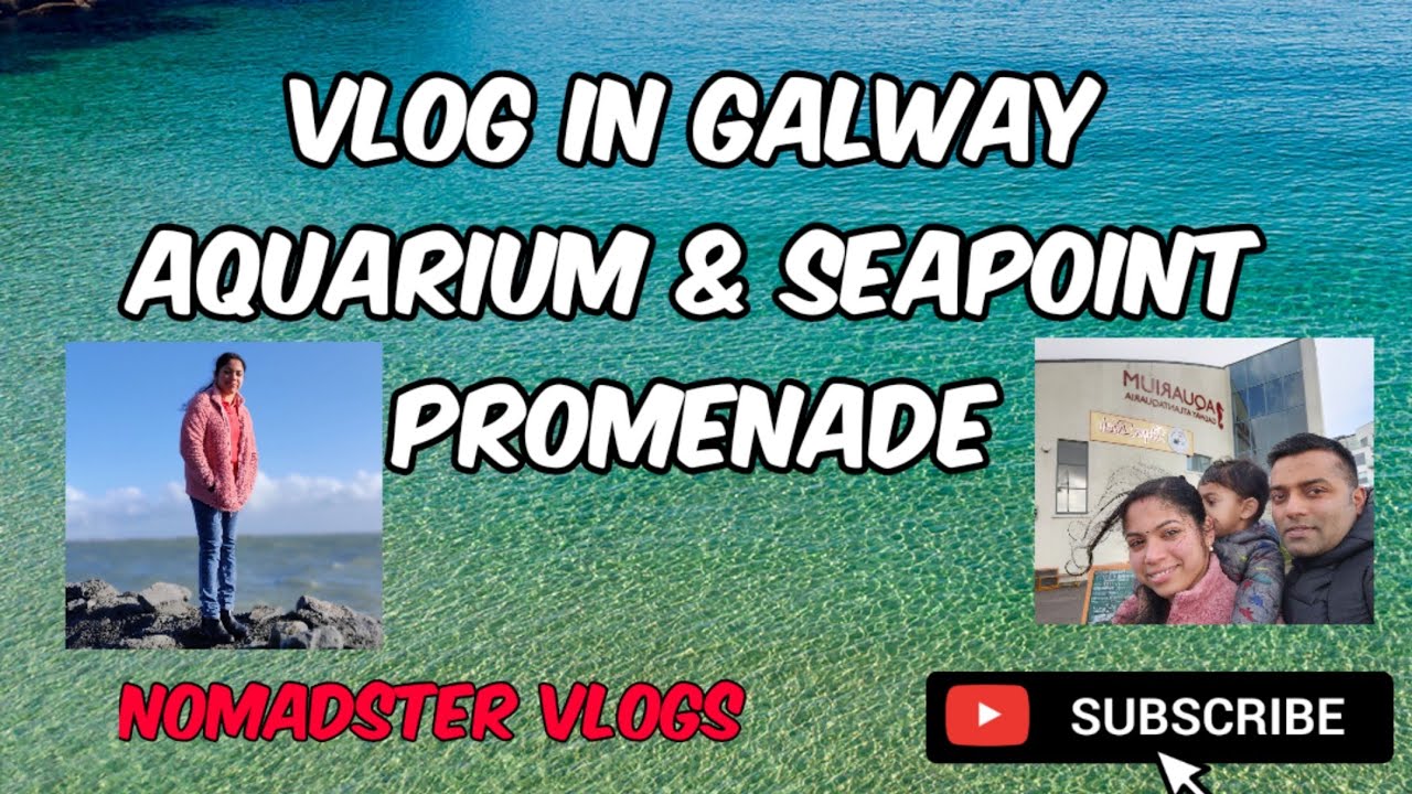 | Galway Aquarium & Seapoint Promenade | Ireland | Vlog | 4K |