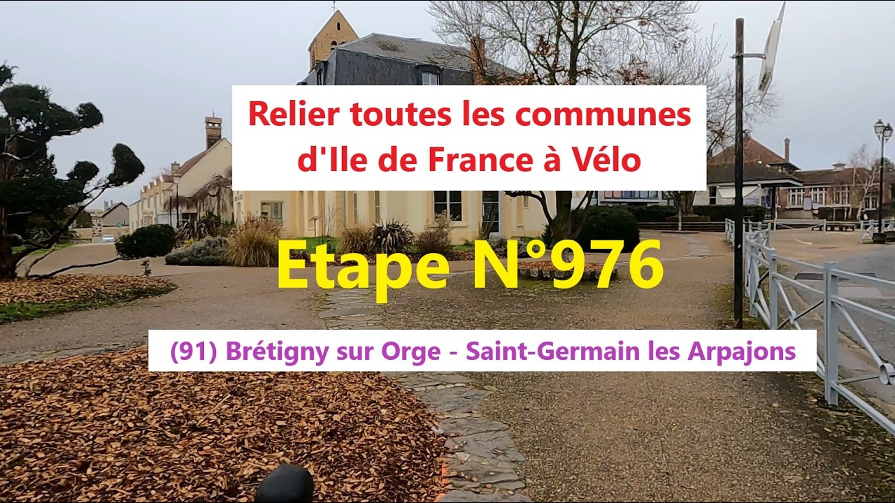 #0976 - 91 - Brétigny sur Orge - Saint Germain les Arpajons - 5.2 km (4086 km)