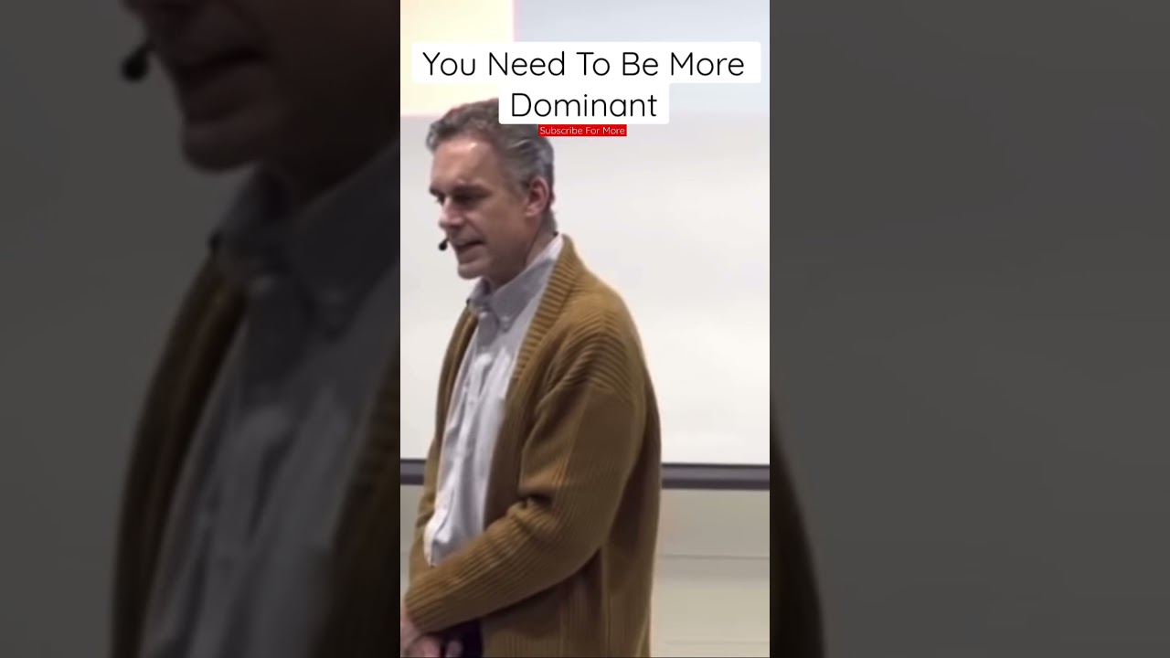 Jordan Peterson on How To Be More Masculine #shorts #jordanpeterson #alpha #evolution #motivation