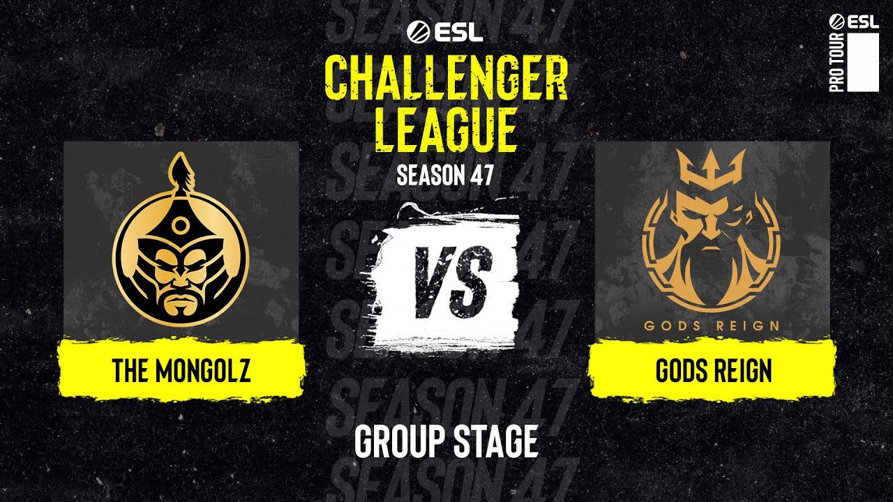 The MongolZ vs. Gods Reign - ESL Challenger League S47 - Asia