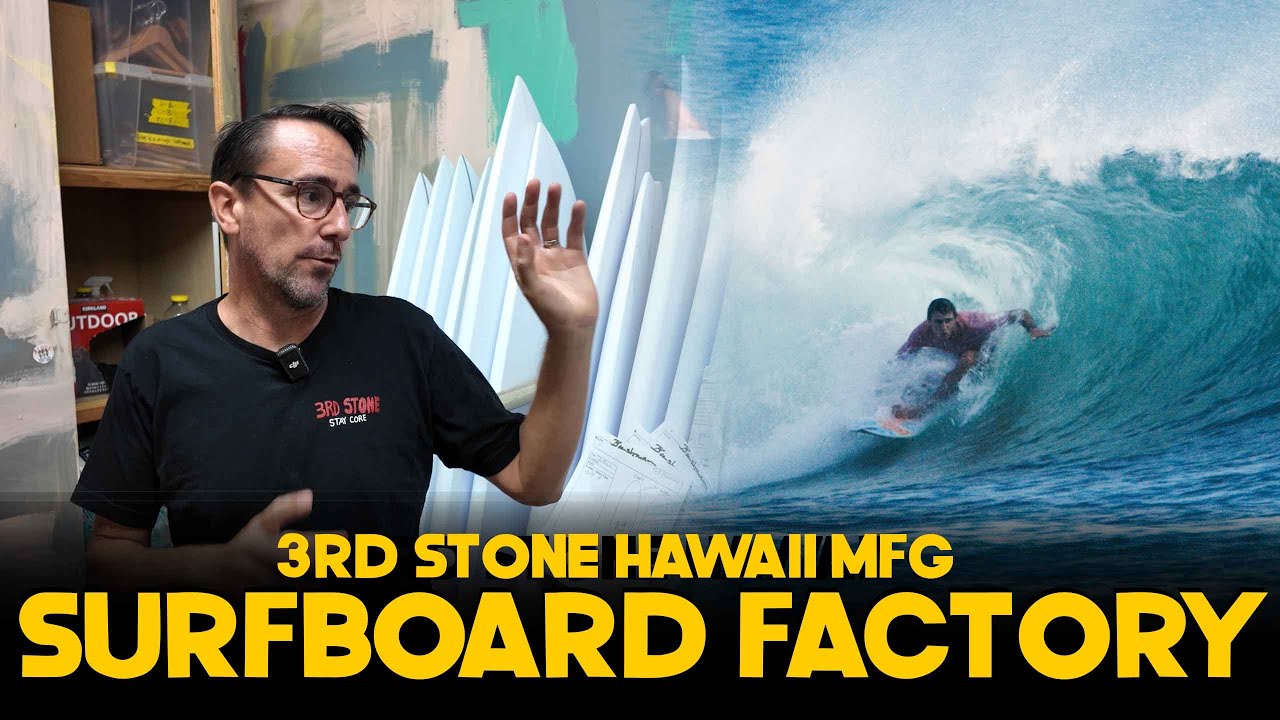 TRIP TO 3RD STONE HAWAII SURFBOARD MFG ON THE NORTH SHORE
