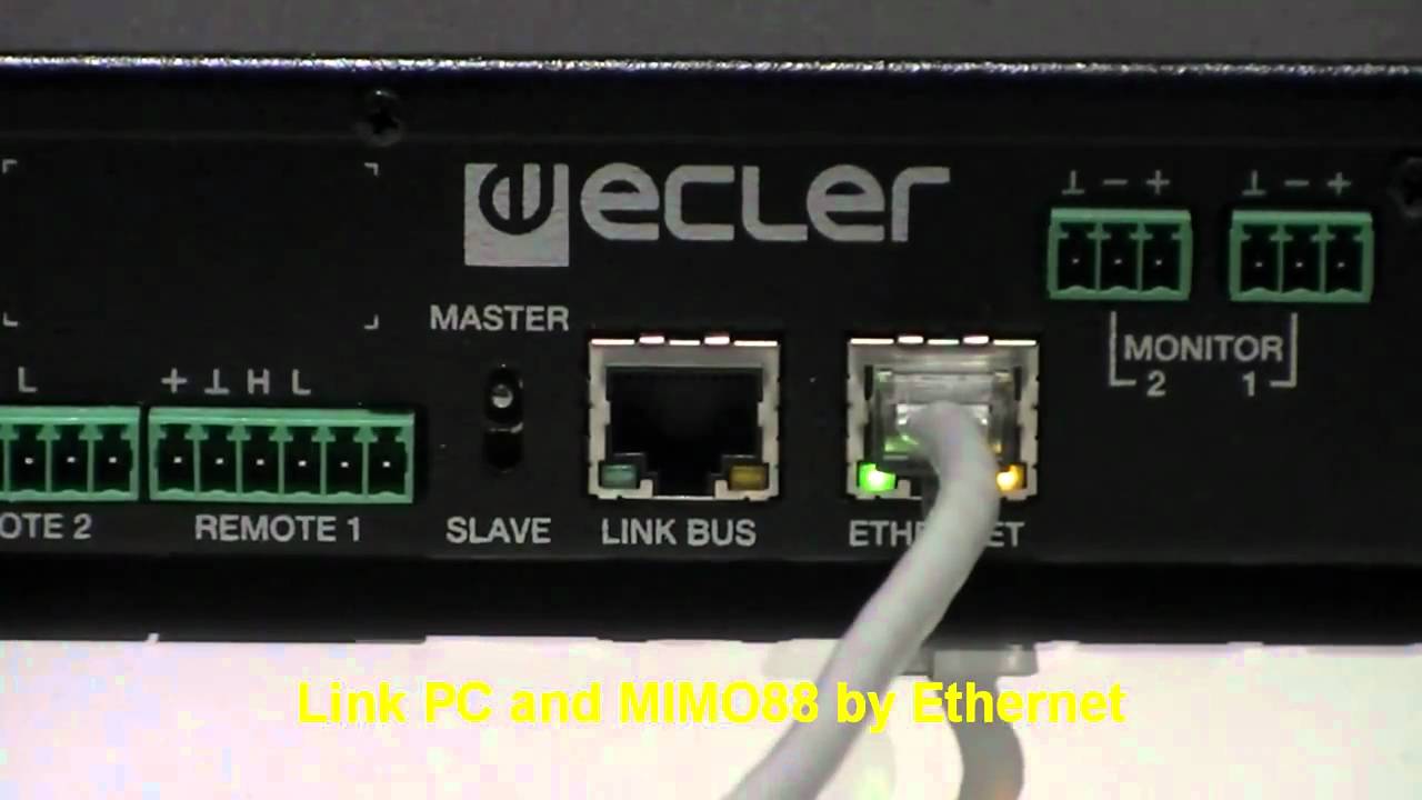 EclerNet Manager: how to attach a MIMO