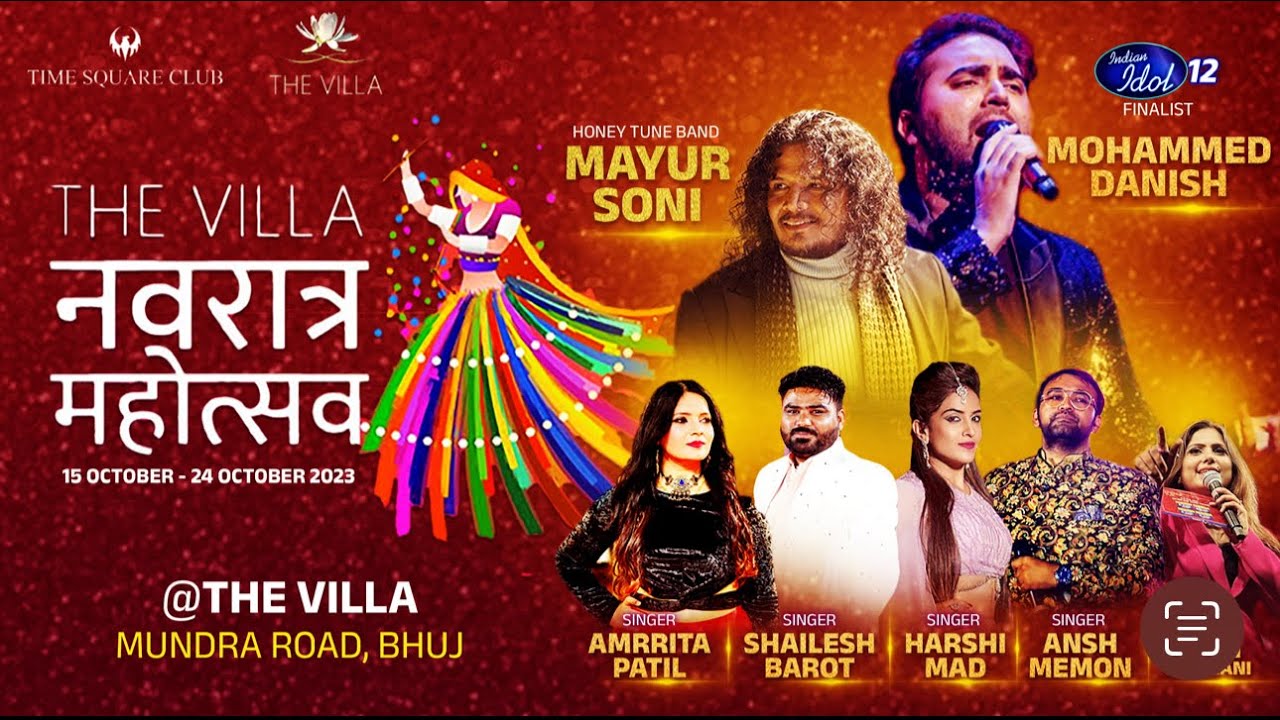 Mayur Soni Live 2023 Navratri DAY 10 | The Villa |