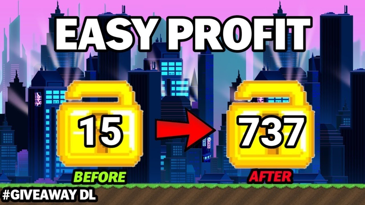 EASY PROFIT! How to Easy PROFIT IN GROWTOPIA 🤑 | Growtopia Profit 2025 | Growtopia