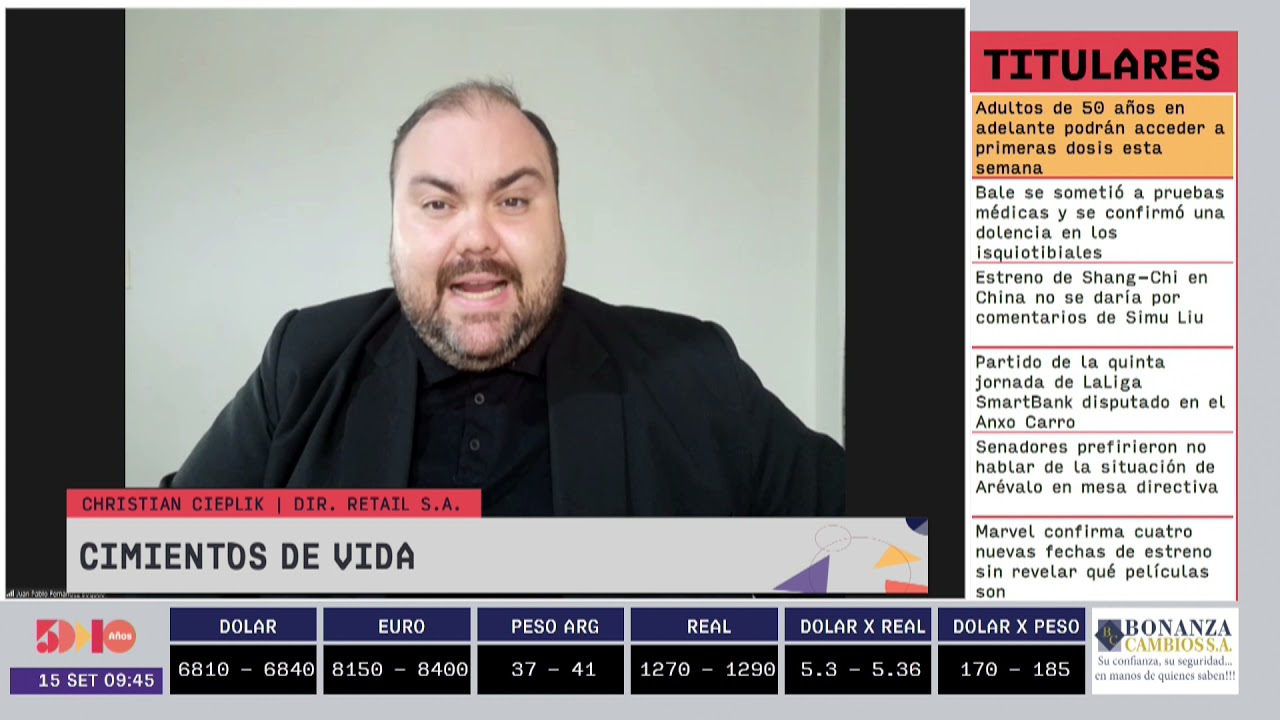 Christian Cieplik | Foro Empresarial AM |&nbsp;5d&iacute;as TV
