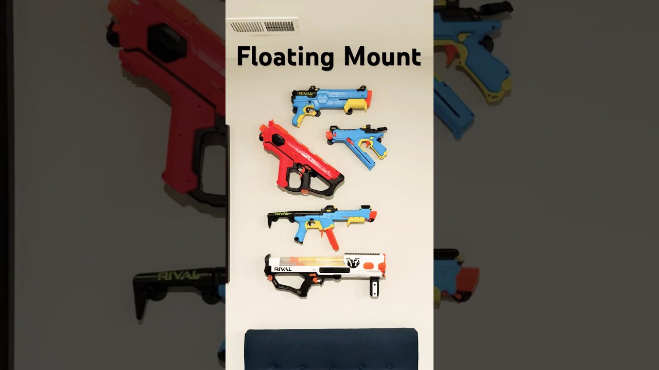 Hidden Nerf Gun Mount 