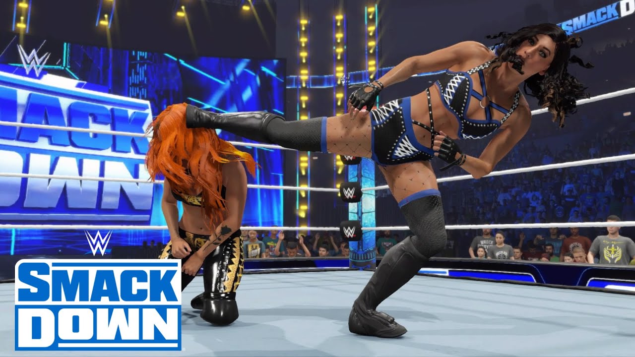 WWE 2K23 SMACKDOWN IF JACY WINS SHE'S ADDED TO THE TITLE MATCH AT PAYBACK - GIGI DOLIN VS JACY JAYNE