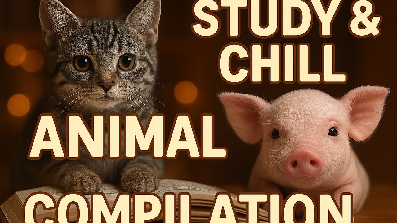 🎧 Study & Chill &mdash; Cute Animal Compilation (Loop Friendly)