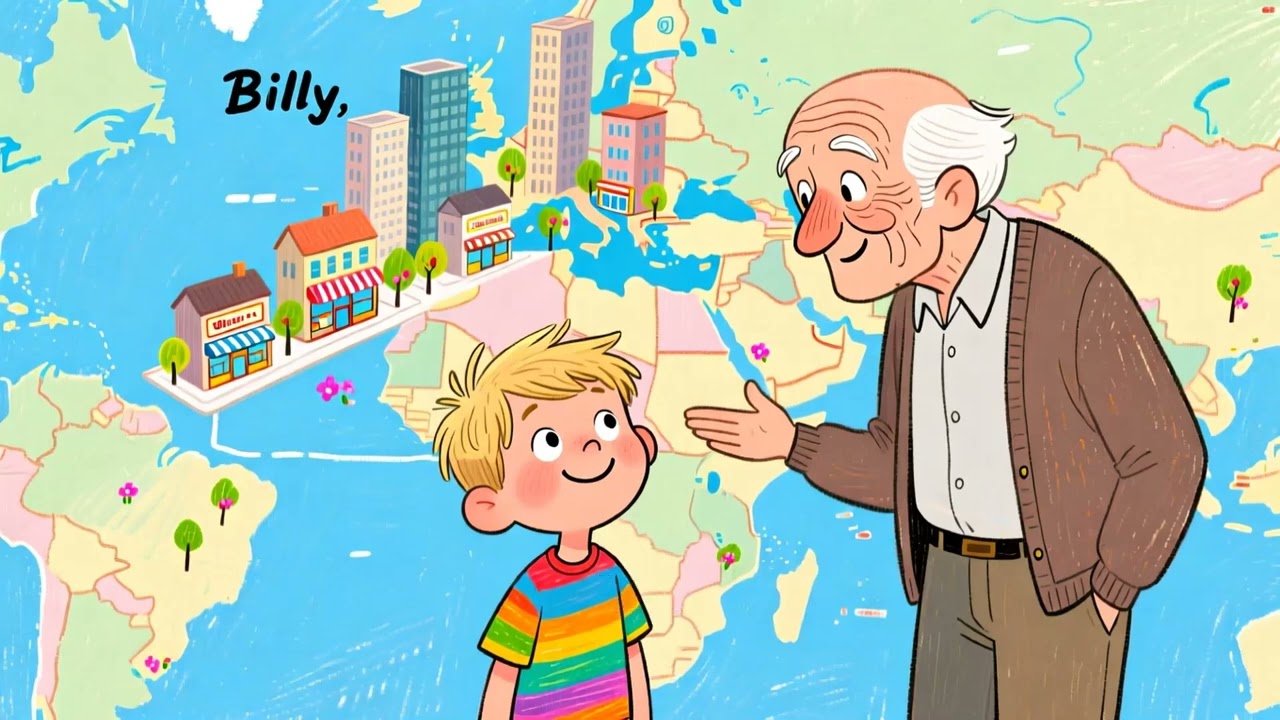 Billy's Wise Journey Through Global Stock Exchanges